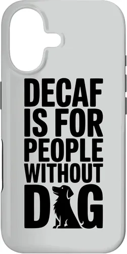 Vista 32 de Funny Dog Owner Dog Parent Coffee Lover Case for iPhone 16