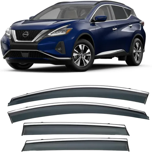Vista 24 de Protector de lluvia adhesivo compatible con Toyota RAV4 2019-2025, protector de parabrisas de policarbonato, deflector de viento para ventana