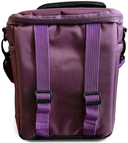 Vista 2 de Navitech Bolsa de cámara de videocámara púrpura compatible con Sony HDR-CX405 9,2 MP Full HD videocámara