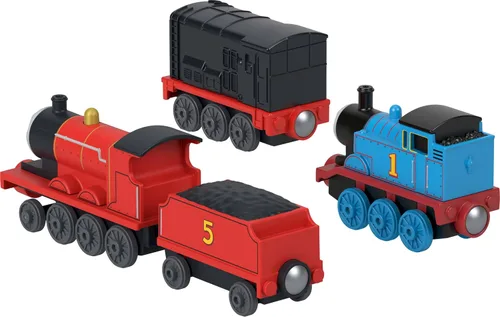 Vista 5 de Paquete de 3 motores de juguete Thomas & Friends de Fisher-Price