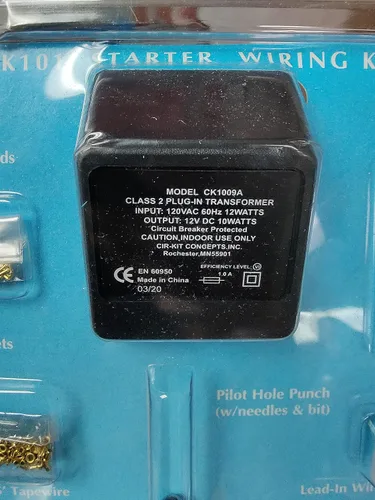 Vista 5 de Kit de cableado de arranque en miniatura para casa de muñecas