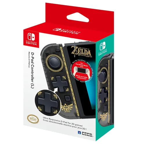 Vista 5 de Official Nintendo Licensed D-pad Joy-Con Left Zelda Version for Nintendo Switch