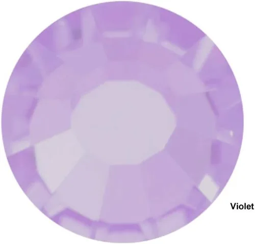 Vista 2 de Violet HOTFIX, 1440 Preciosa Genuine Czech Crystals 16ss Viva12 - Plancha para planchar, ss16, 0.157 in