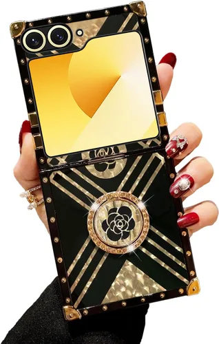 Vista 15 de Funda para S23 Ultra, Galaxy S23 Ultra para mujer, funda a prueba de golpes, TPU retro, elegante, clásica, borde de lujo, protección completa