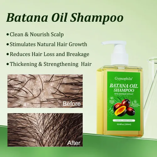 Vista 6 de 2 piezas de aceite de batana para el crecimiento del cabello y champú de aceite de batana