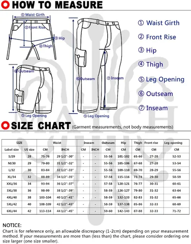 Vista 7 de Pantalones cortos estilo cargo para hombre de Match