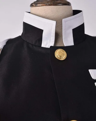 Vista 4 de Miccostumes Traje de cosplay Rengoku Kyoujurou para hombre con pilar de la llama del cuerpo de matanza de demonios