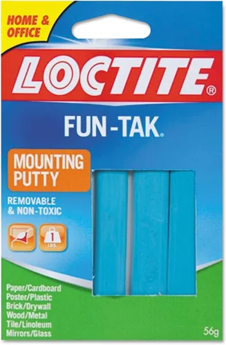 Vista 12 de Loctite 1865809 Fun-Tak Pestañas de montaje, 2 onzas, azul (paquete de 12)