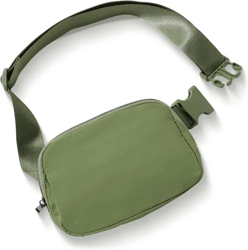 Vista 11 de TOBVZOO Riñonera cruzada para mujeres y hombres, en todas partes, riñonera resistente al agua, color beige