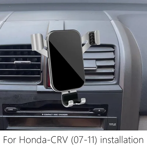 Vista 2 de LUNQIN - Soporte para teléfono de coche para Honda CR-V CRV 2007 2008 2009 2010 2011 Auto Interior Accesorios Mejor Teléfono Celular Soporte