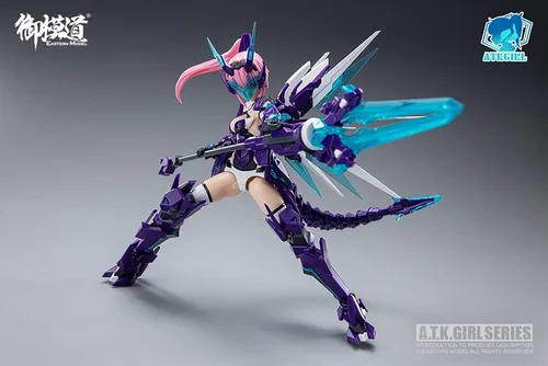 Vista 12 de Personaje original: Modelo oriental A.T.K. Girl Azure Dragon Modelo Kit