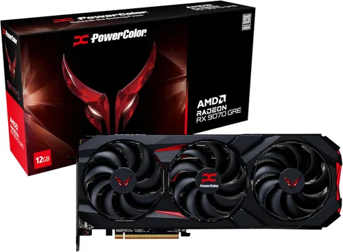 Vista 12 de PowerColor Reaper AMD Radeon RX 9060 XT 8GB GDDR6