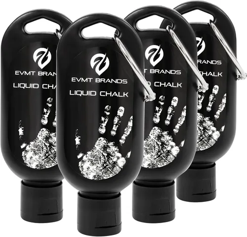 Vista 13 de Liquid Chalk, Mess Free Gym Chalk for Weightlifting, Gymnastics, Rock Climbing, Dancing. Sweat Resistant and Long Lasting for Stronger Grip.