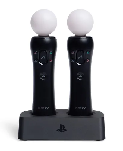 Vista 5 de PDP Gaming Magnetic Ultra Slim Charging System Black - PS4 & PowerA Charging Dock for Playstation VR Move Motion Controllers - PSVR - Playstation 4
