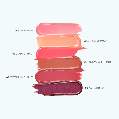 Vista 4 de Clarins Lip Perfector Peptide Plumping and Hydrating Lip Gloss Instant Shine With Sheer, Shimmer Finish Non-Sticky Texture with Vanilla Scent