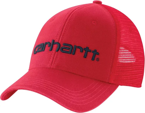 Vista 7 de Carhartt Gorra gráfica con logotipo de malla trasera de lona para hombre