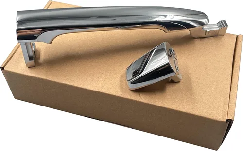 Vista 10 de Manija exterior cromada del lado del pasajero delantero derecho compatible con Mitsubishi Lancer Outlander 2008-2017