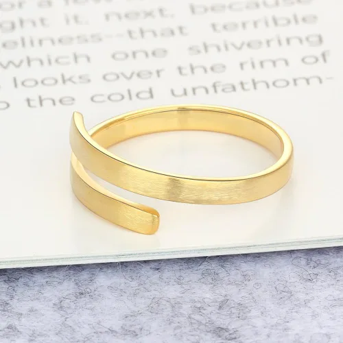 Vista 3 de Anillos de promesa personalizados para ella grabado en espiral, con 2 piedras de nacimiento simuladas, regalo para mujeres y novias.