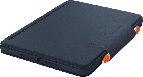 Vista 5 de Logitech Rugged Combo 3 Touch iPad® Funda de teclado con trackpad y conector inteligente para iPad (7ª, 8ª y 9ª generación) para educación - Azul