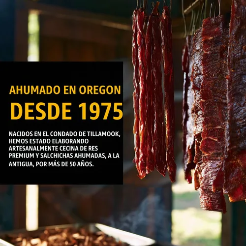 Vista 9 de Tillamook Country Smoker Zero Sugar Original Keto Friendly Salchichas ahumadas, 10 onzas (paquete de 2)