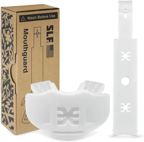 Vista 9 de SLEEFS Protector bucal de fútbol suave 2.0 – Protector bucal juvenil con correa (extraíble) – Protector de labios y dientes – Sin hervir