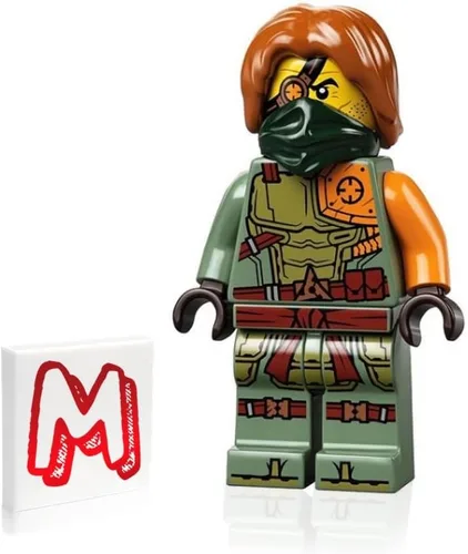 Vista 3 de LEGO Minifigura NINJAGO - Legado Ronin con Espada Katana (717141)
