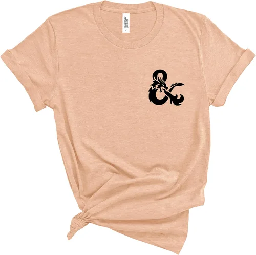 Vista 8 de D&D Shirt, Pocket Dragon, DM Shirt, D20 Tshirt Black