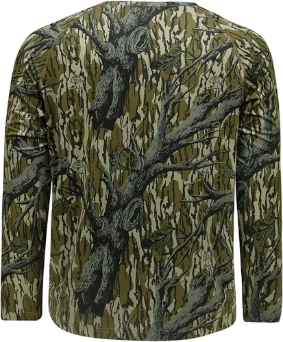 Vista 2 de Mossy Oak mens Camo Hunting Shirts for Men Long Sleeve