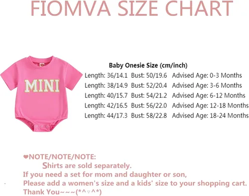 Vista 2 de Mommy and Me - Disfraz familiar a juego, sudadera de manga larga, sudadera con letras