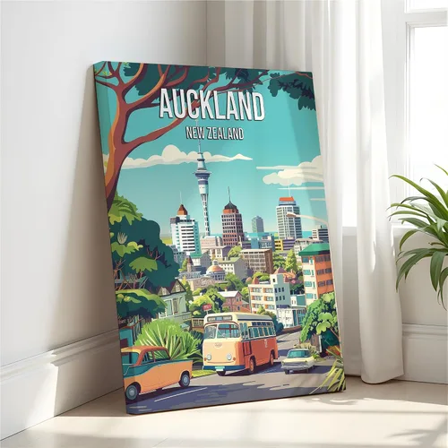 Vista 38 de Póster de paisaje de Adelaide Australia, arte de pared retro vintage, pintura de paisaje de la naturaleza, galería 23