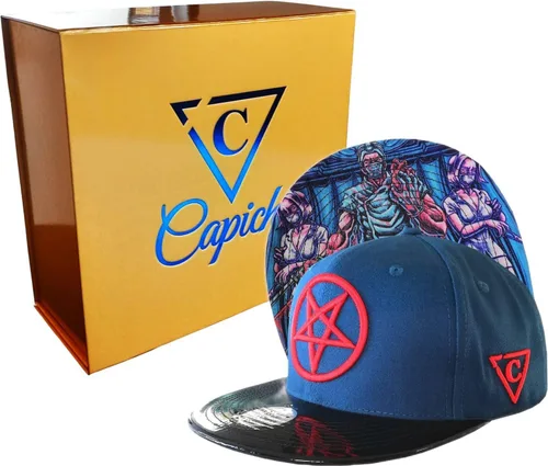 Vista 2 de Capiche - Gorra de visera plana de serie especial, talla única, unisex, hombre, más de 99 diseños