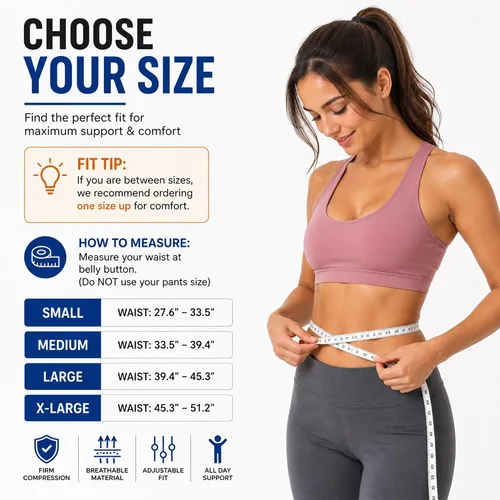 Vista 4 de Soporte de espalda para dolor de espalda baja - Cinturón de apoyo lumbar transpirable para alivio de ciática, hernia de disco y escoliosis - Correas