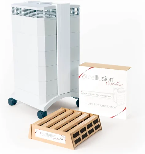 Vista 8 de PureIllusion - Filtro de gas y olor científicamente probado para purificador de aire IQAir HealthPro Series – Filtro ultra premium compatible
