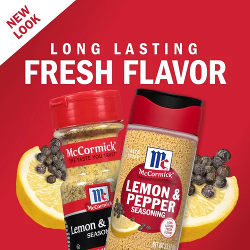 Vista 2 de McCormick Condimento de limón y pimienta, 3.5 oz