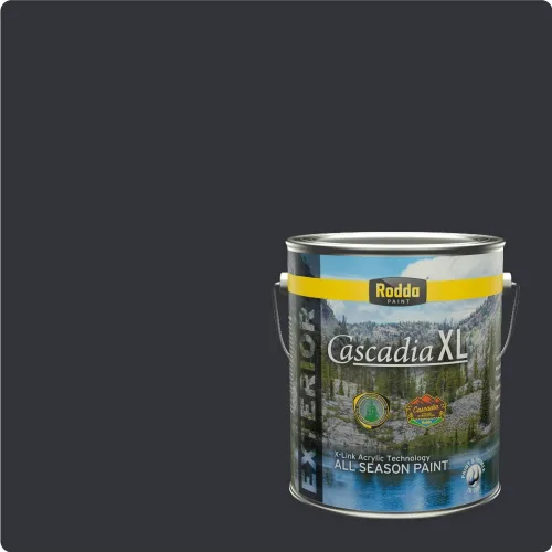 Vista 157 de Rodda Paint CASCADIA XL Pintura e imprimación de satén exterior en uno, cuarto de galón, bikini lavanda