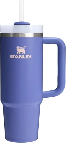 Vista 219 de STANLEY Quencher H2.0 Vaso Térmico con asa y pajilla, 64 onzas, tapa Flowstate de 3 posiciones, gran capacidad para viajes y deportes, vaso de acero