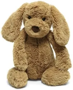 Vista 3 de Perro de peluche Bashful Toffee Puppy de Jellycat