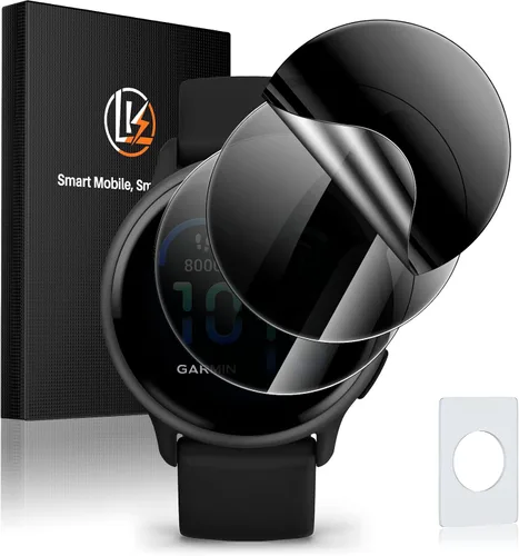 Vista 37 de LK 4Pack for Apple Watch Series 12/11/10 46mm Privacy Screen Protector Negro