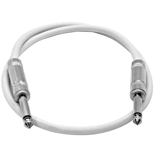 Vista 12 de Seismic Audio Cables para altavoces de guitarra, cables de guitarra TS de ¼”, negros, 2 pies