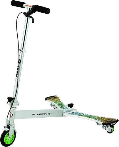 Vista 9 de Razor Patinete con ruedas PowerWing Plata/Verde DLX
