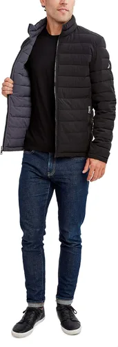 Vista 13 de Chaqueta Nautica de hombres elastizada Reversible peso medio