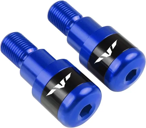 Vista 8 de Motocicleta para MT09 Tracer MT10 MT125 MT01 MT-09 MT-10 MT-01 2015 2016 manillar de motocicleta Manillar Agarraderas de mano extremos tapa tapón