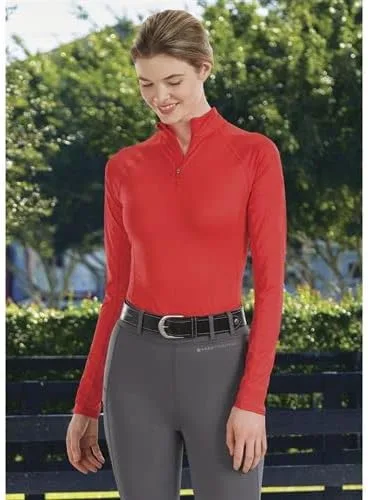Vista 4 de Noble Equestrian Ashley + manga larga para mujer