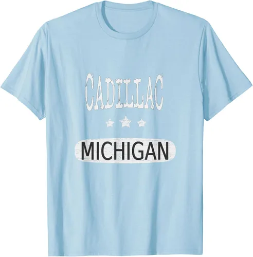 Vista 89 de Vintage Cadillac Michigan Camiseta