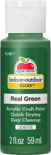 Vista 20 de Pintura acrílica para tela K20667 de Apple Barrel, 2 onzas Verde brillante
