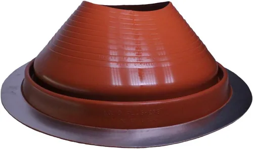 Vista 10 de Flashers #1 Silicona de alta temperatura flexible para techo Jack Pipe Boot Metal Roofing Pipe Flashing (Pipe OD 1/4" a 2")