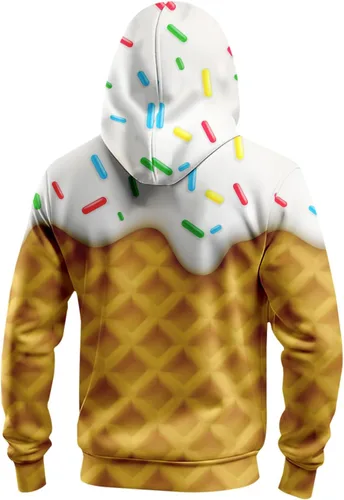 Vista 2 de Sweets Graphic - Sudadera unisex con capucha y bolsillos grandes