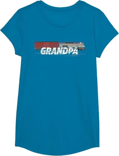 Vista 85 de RC Model Train Shirt Grandpa Train Boxcar HO Scale T-Shirt Negro