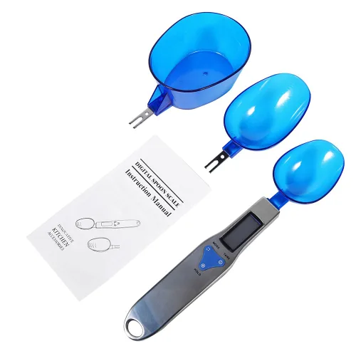 Vista 9 de Báscula digital para cocina, báscula electrónica de cuchara digital precisa, para cocina, laboratorio, industria, peso 500/0.00 oz, herramienta