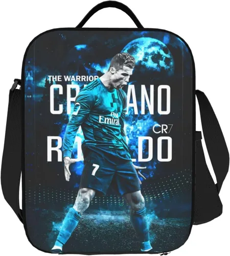 Vista 6 de Bolsa de almuerzo aislada #7 Bolsa de almuerzo impermeable reutilizable bolsas de hielo para bolsas de almuerzo negro 7